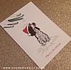 English Springer Spaniel Christmas Card (Flitter)